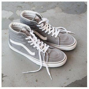 Vans SK8-HI Old Skool High Tops Grey ~ Womens Size 9, Mens Size 7.5